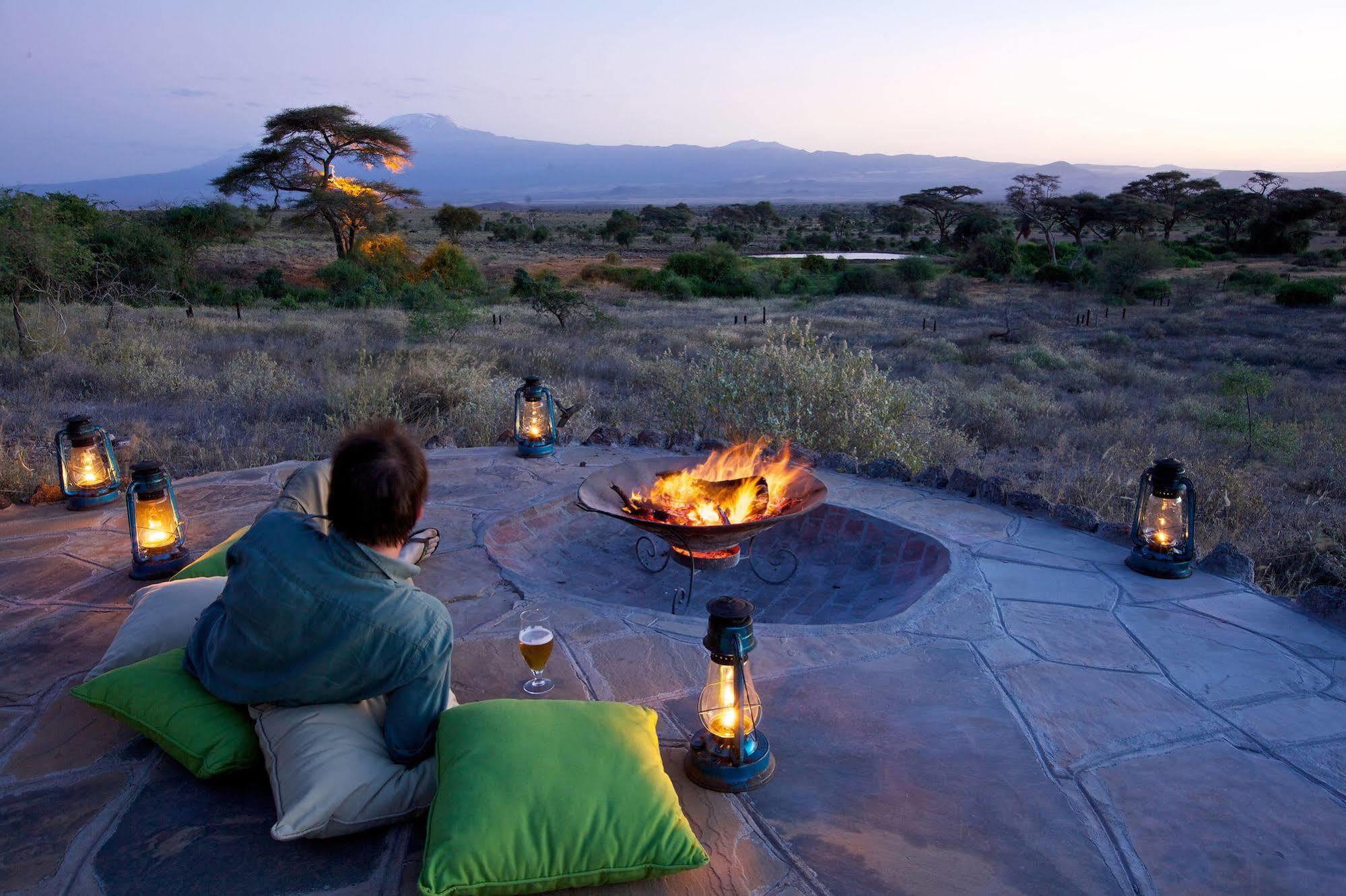 Elewana Tortilis Camp Hotel Amboseli Kültér fotó