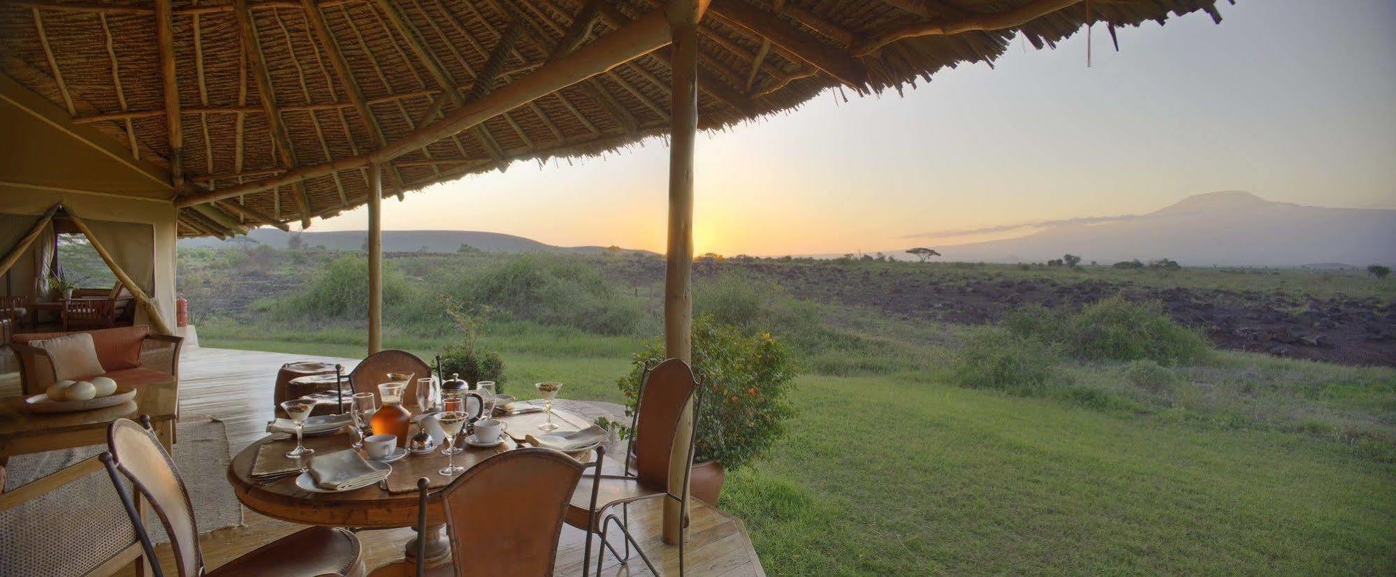 Elewana Tortilis Camp Hotel Amboseli Kültér fotó