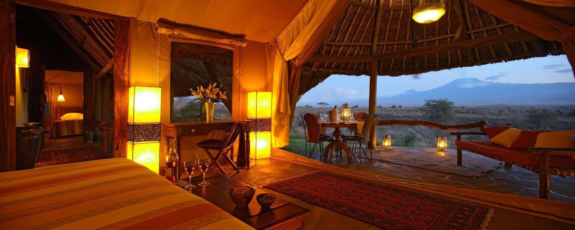 Elewana Tortilis Camp Hotel Amboseli Kültér fotó