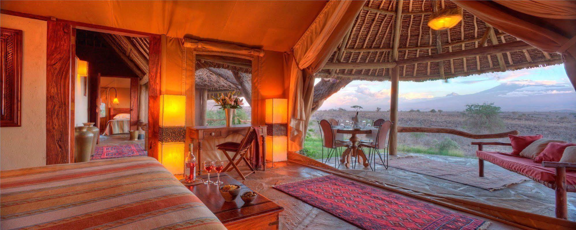 Elewana Tortilis Camp Hotel Amboseli Kültér fotó
